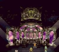 une photo d'Ã©cran de Bahamut Lagoon sur Nintendo Super Nes